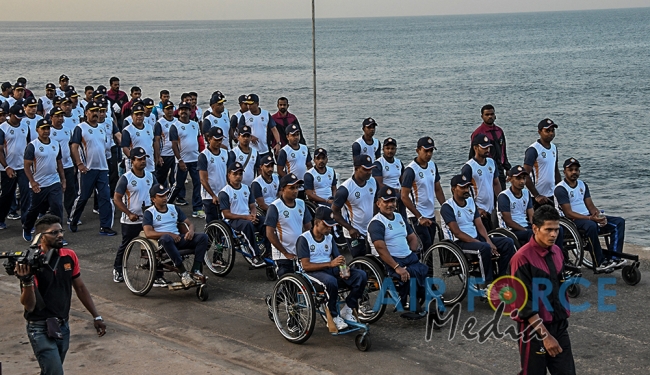 SLAF Participates at the 2020 CISM Day Run