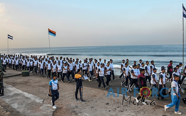 SLAF Participates at the 2020 CISM Day Run