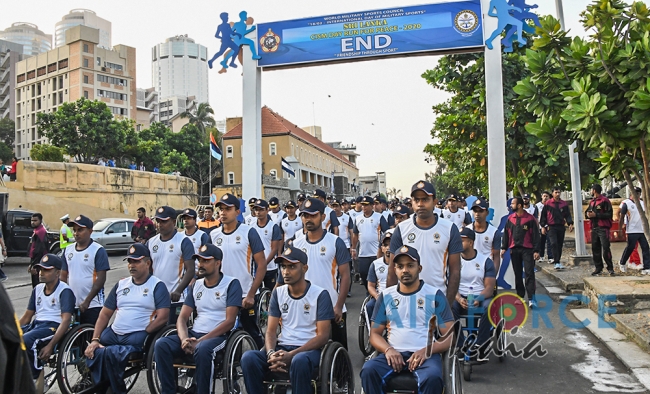 SLAF Participates at the 2020 CISM Day Run