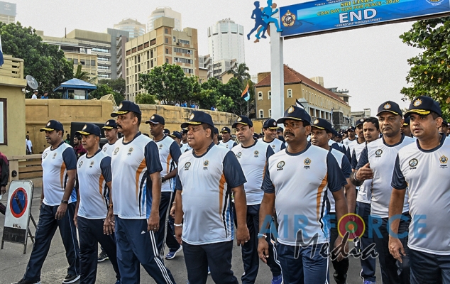 SLAF Participates at the 2020 CISM Day Run