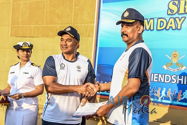 SLAF Participates at the 2020 CISM Day Run