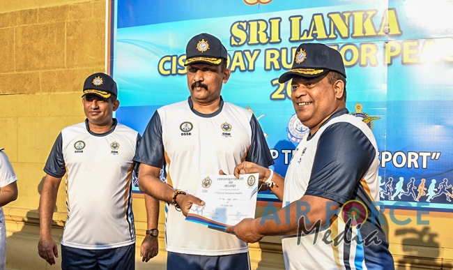 SLAF Participates at the 2020 CISM Day Run