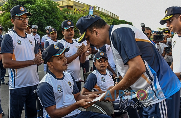 SLAF Participates at the 2020 CISM Day Run