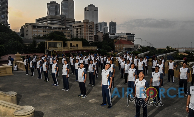SLAF Participates at the 2020 CISM Day Run