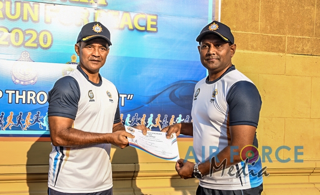 SLAF Participates at the 2020 CISM Day Run