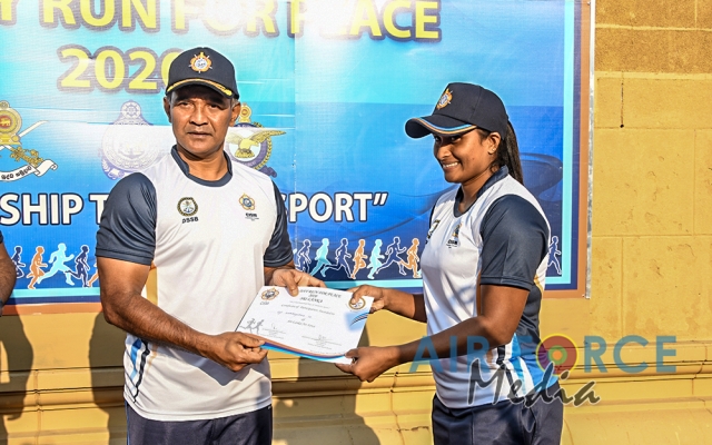 SLAF Participates at the 2020 CISM Day Run