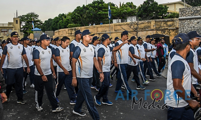 SLAF Participates at the 2020 CISM Day Run
