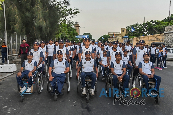 SLAF Participates at the 2020 CISM Day Run