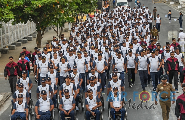 SLAF Participates at the 2020 CISM Day Run