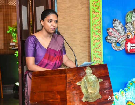 SLAF SEVA VANITHA UNIT WELCOMES SPOUSES OF CISM DELEGATION WITH CULTURAL RECEPTION
