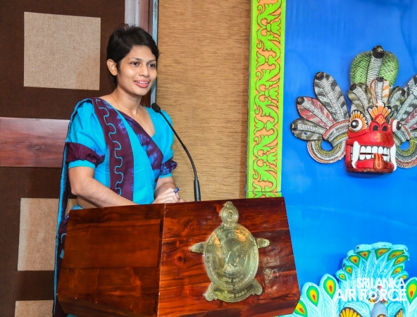 SLAF SEVA VANITHA UNIT WELCOMES SPOUSES OF CISM DELEGATION WITH CULTURAL RECEPTION