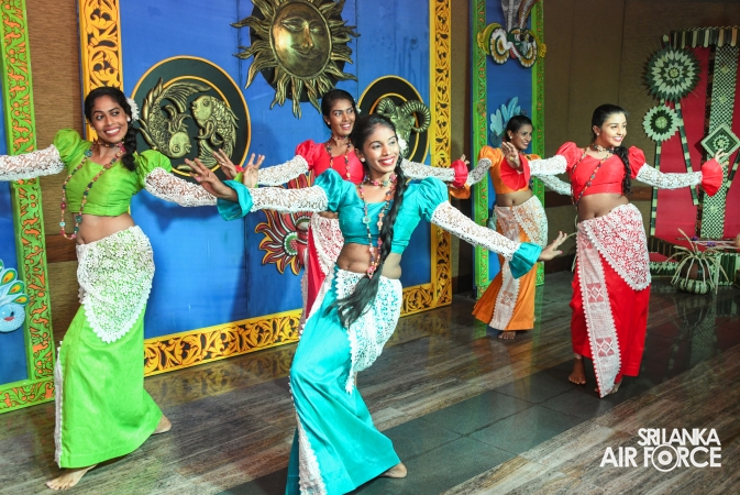 SLAF SEVA VANITHA UNIT WELCOMES SPOUSES OF CISM DELEGATION WITH CULTURAL RECEPTION