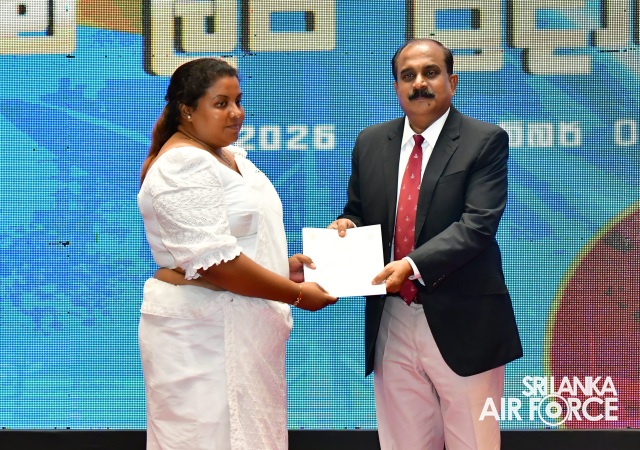 160 NEW RECRUITS JOIN THE SRI LANKA AIR FORCE CIVIL SERVICE