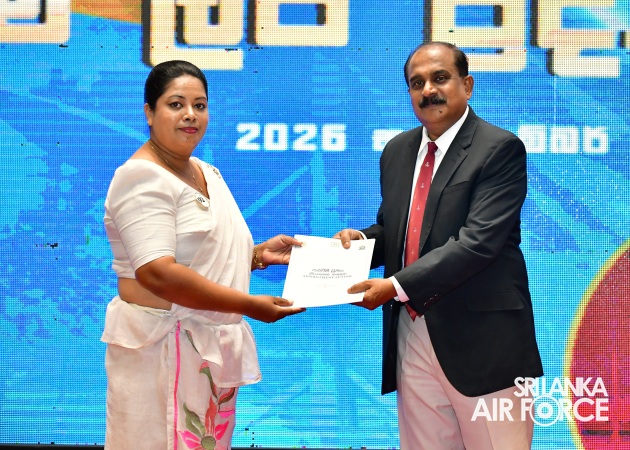 160 NEW RECRUITS JOIN THE SRI LANKA AIR FORCE CIVIL SERVICE