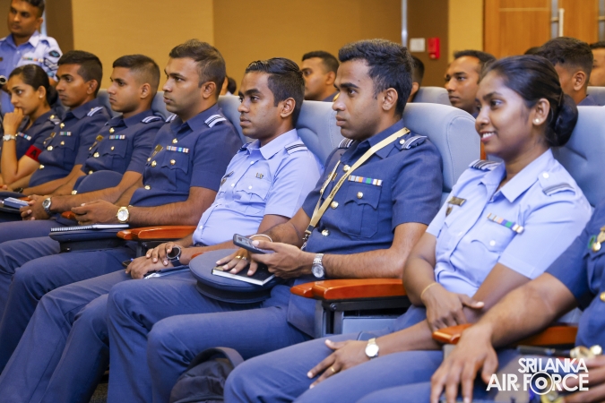 TRAINING OF TRAINERS SESSION ON “CLEAN SRI LANKA” INITIATIVE CONDUCTED AT SLAF