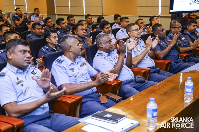 TRAINING OF TRAINERS SESSION ON “CLEAN SRI LANKA” INITIATIVE CONDUCTED AT SLAF