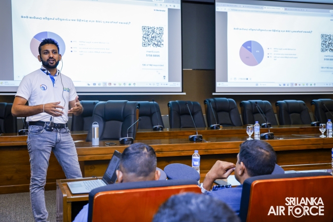 TRAINING OF TRAINERS SESSION ON “CLEAN SRI LANKA” INITIATIVE CONDUCTED AT SLAF