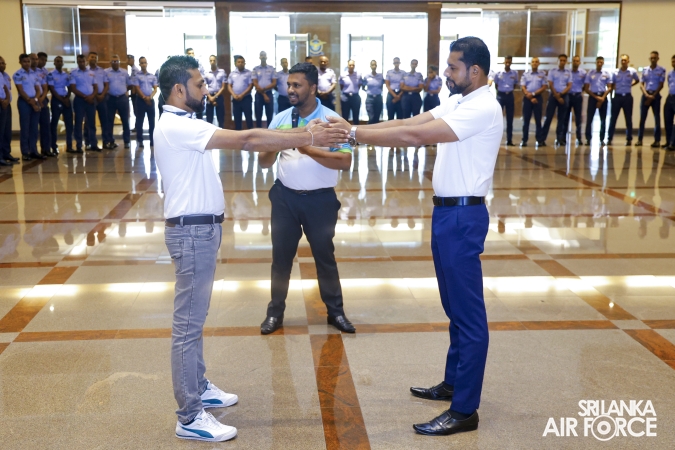 TRAINING OF TRAINERS SESSION ON “CLEAN SRI LANKA” INITIATIVE CONDUCTED AT SLAF