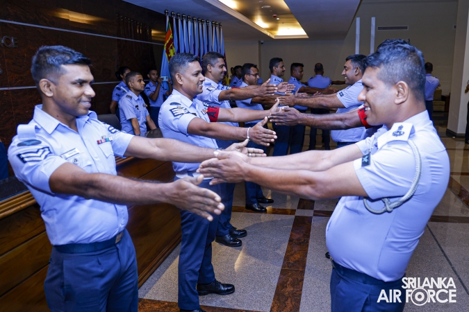 TRAINING OF TRAINERS SESSION ON “CLEAN SRI LANKA” INITIATIVE CONDUCTED AT SLAF