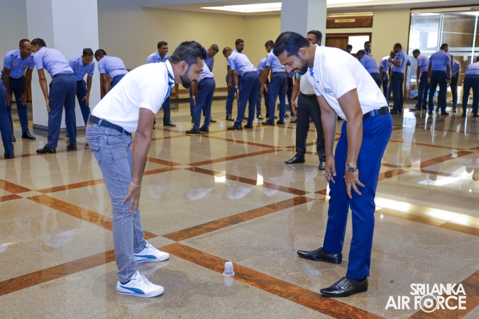 TRAINING OF TRAINERS SESSION ON “CLEAN SRI LANKA” INITIATIVE CONDUCTED AT SLAF