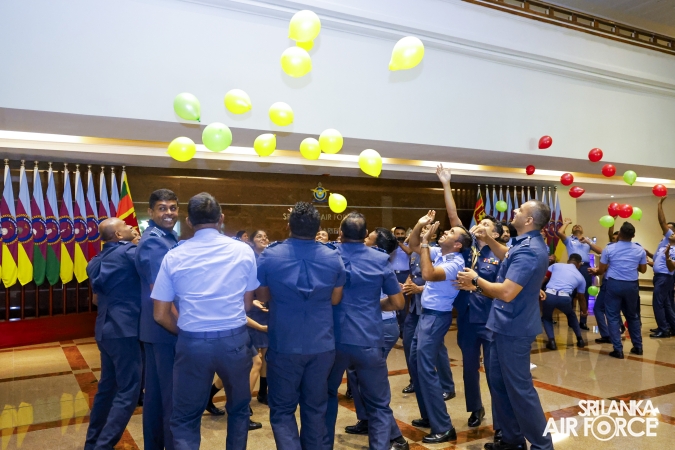 TRAINING OF TRAINERS SESSION ON “CLEAN SRI LANKA” INITIATIVE CONDUCTED AT SLAF