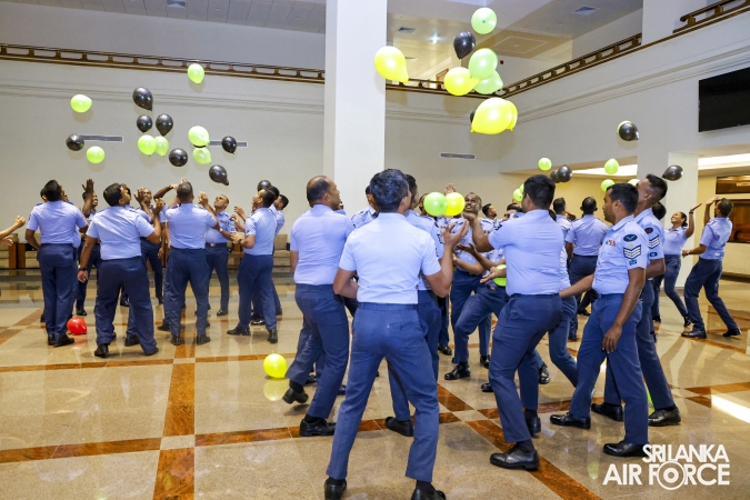 TRAINING OF TRAINERS SESSION ON “CLEAN SRI LANKA” INITIATIVE CONDUCTED AT SLAF