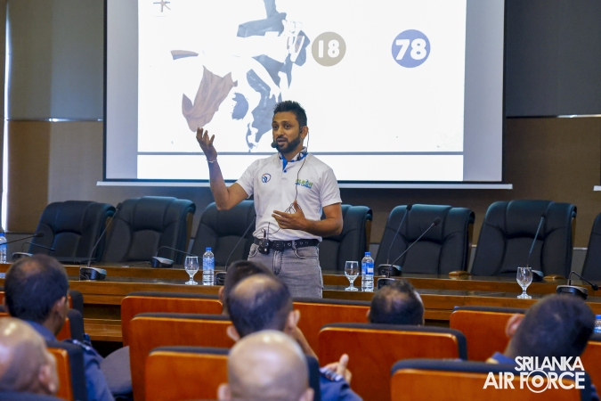 TRAINING OF TRAINERS SESSION ON “CLEAN SRI LANKA” INITIATIVE CONDUCTED AT SLAF