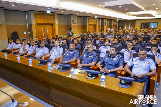 TRAINING OF TRAINERS SESSION ON “CLEAN SRI LANKA” INITIATIVE CONDUCTED AT SLAF