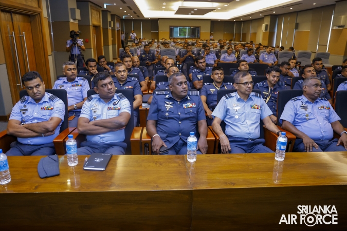 TRAINING OF TRAINERS SESSION ON “CLEAN SRI LANKA” INITIATIVE CONDUCTED AT SLAF