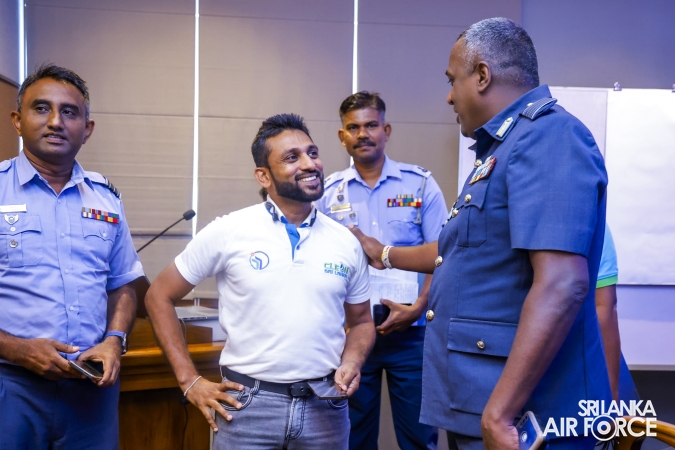 TRAINING OF TRAINERS SESSION ON “CLEAN SRI LANKA” INITIATIVE CONDUCTED AT SLAF