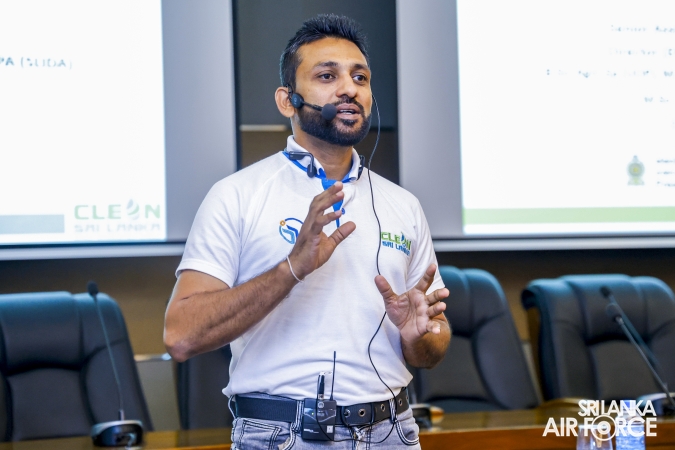 TRAINING OF TRAINERS SESSION ON “CLEAN SRI LANKA” INITIATIVE CONDUCTED AT SLAF