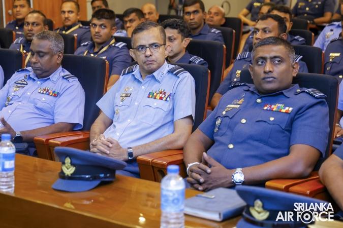 TRAINING OF TRAINERS SESSION ON “CLEAN SRI LANKA” INITIATIVE CONDUCTED AT SLAF