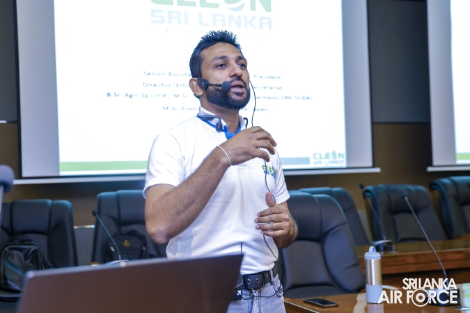 TRAINING OF TRAINERS SESSION ON “CLEAN SRI LANKA” INITIATIVE CONDUCTED AT SLAF