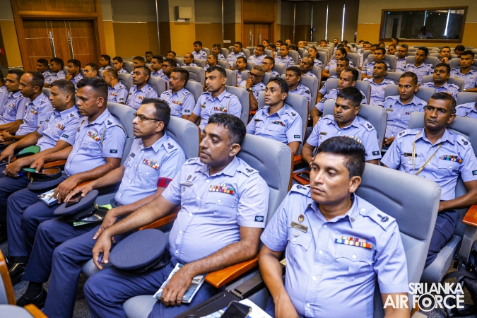 TRAINING OF TRAINERS SESSION ON “CLEAN SRI LANKA” INITIATIVE CONDUCTED AT SLAF