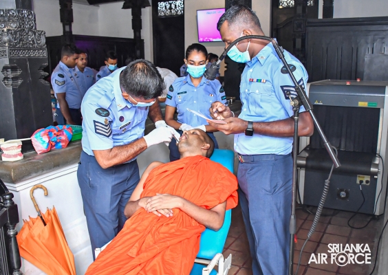ANNUAL
MEDICAL AND DENTAL CLINIC AT SRI DALADA MALIGAWA 2024