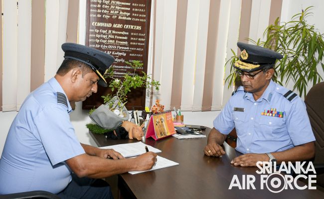 The
Change of Command at Command Agro