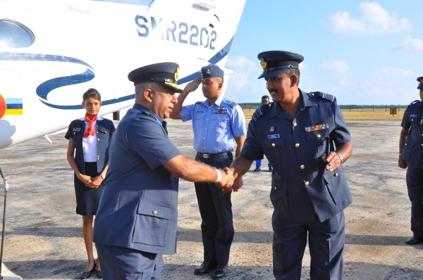 Annual Commander's Inspection at Sri Lanka Air Force Station, Palaly