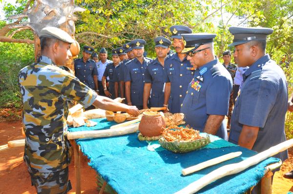 Annual Commander's Inspection at Sri Lanka Air Force Station, Palaly