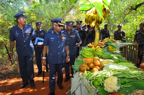 Annual Commander's Inspection at Sri Lanka Air Force Station, Palaly