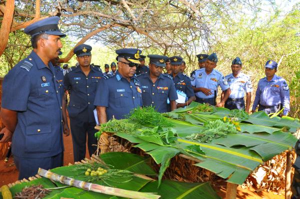 Annual Commander's Inspection at Sri Lanka Air Force Station, Palaly