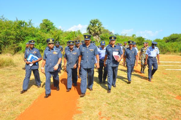 Annual Commander's Inspection at Sri Lanka Air Force Station, Palaly