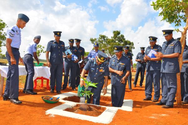 Annual Commander's Inspection at Sri Lanka Air Force Station, Palaly
