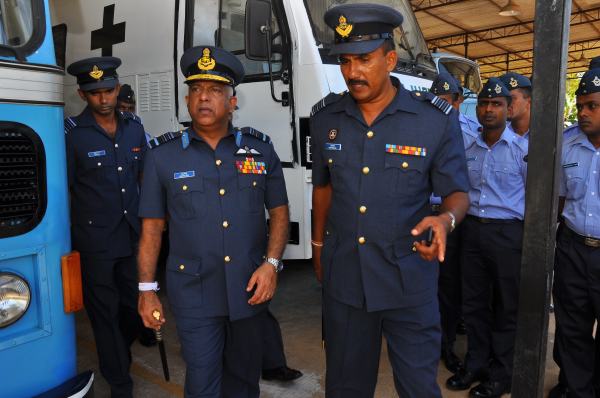 Annual Commander's Inspection at Sri Lanka Air Force Station, Palaly