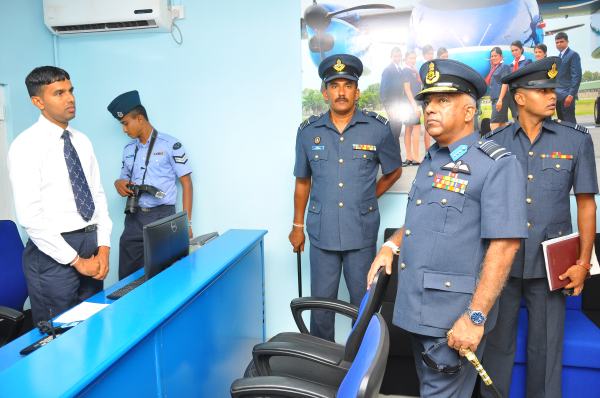 Annual Commander's Inspection at Sri Lanka Air Force Station, Palaly