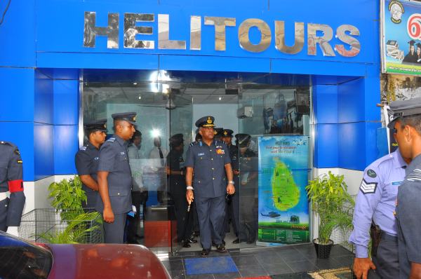 Annual Commander's Inspection at Sri Lanka Air Force Station, Palaly