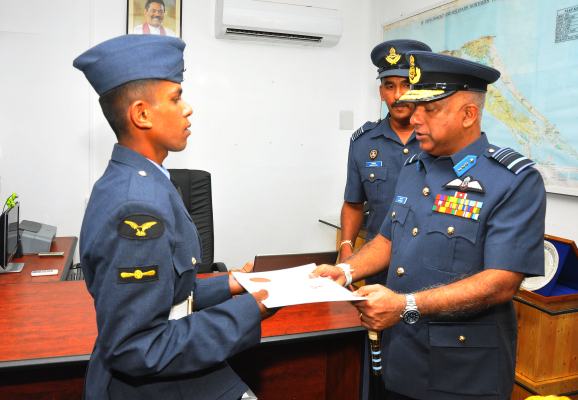 Annual Commander's Inspection at Sri Lanka Air Force Station, Palaly