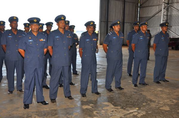 Annual Commander's Inspection at Sri Lanka Air Force Station, Palaly