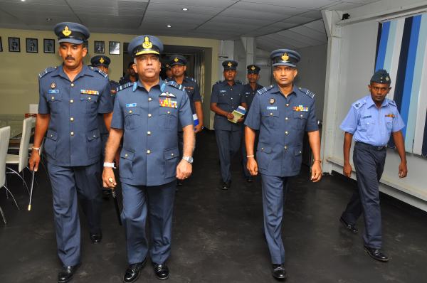 Annual Commander's Inspection at Sri Lanka Air Force Station, Palaly