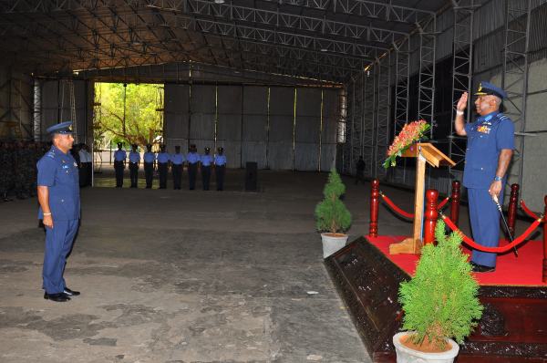 Annual Commander's Inspection at Sri Lanka Air Force Station, Palaly