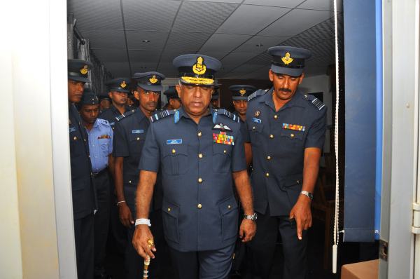 Annual Commander's Inspection at Sri Lanka Air Force Station, Palaly